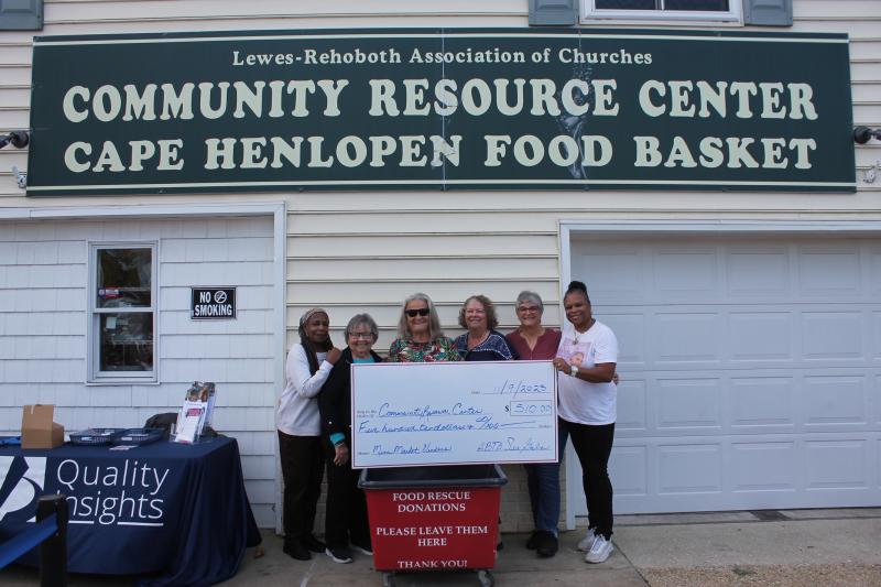 Sea Gals continue support for Community Resource Center Cape Gazette